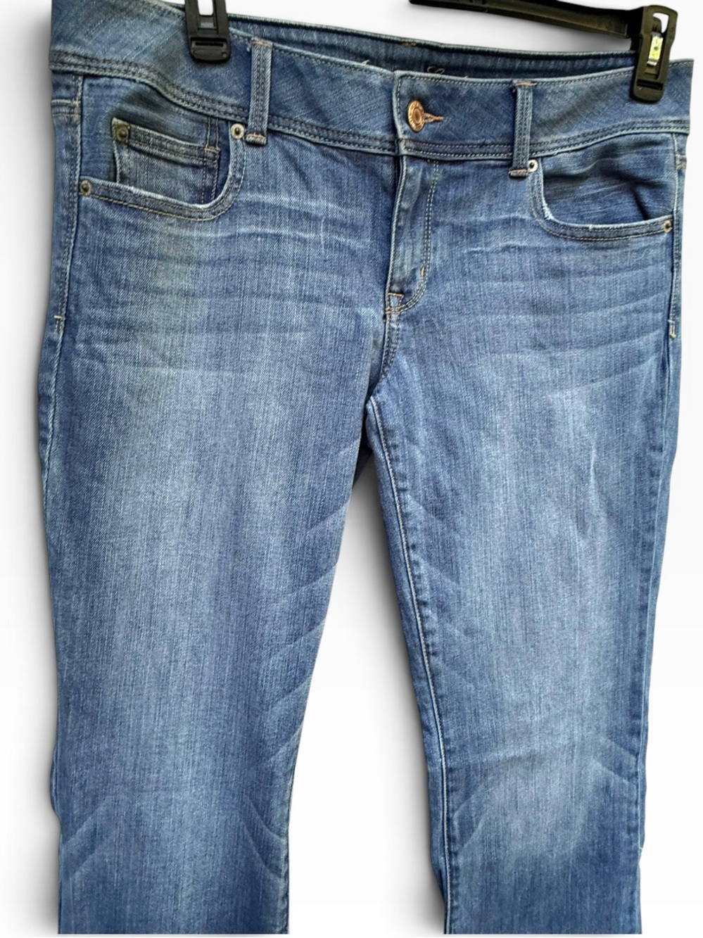 American Eagle Womens Size 14 Short Slim Bootcut Stretch Jeans Denim